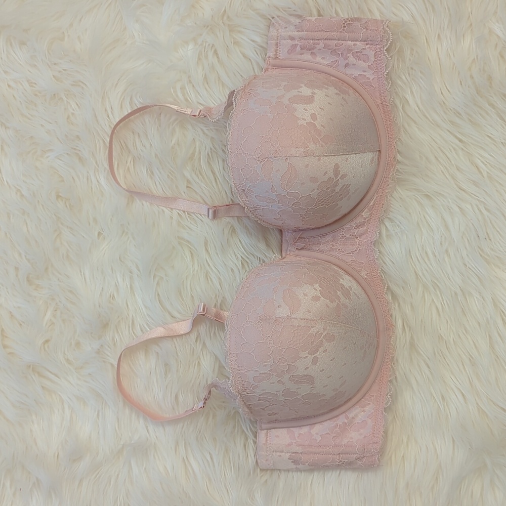 Torrid Pink Lace Bra